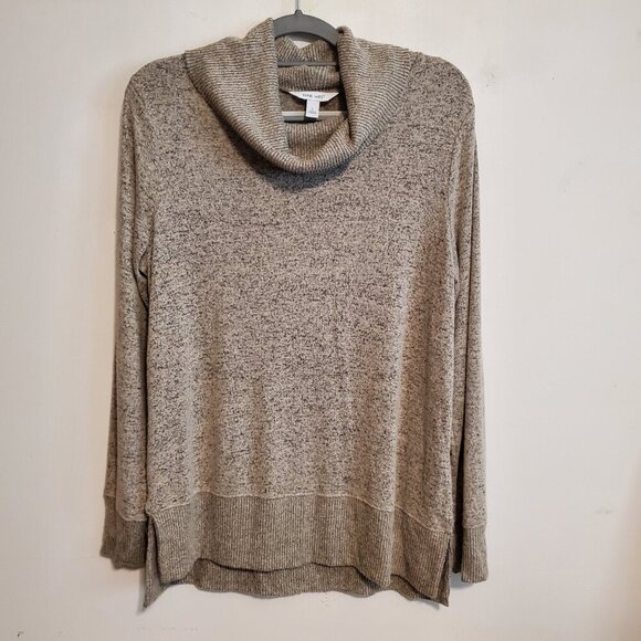 Nine West Cowl Neck Tunic Burnout Sweater Large - Picture 3 of 14